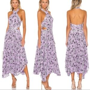 Keepsake The Label Luscious Dress Lilac NWT